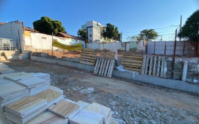 Obras de ampliação e construção do novo parque aquático