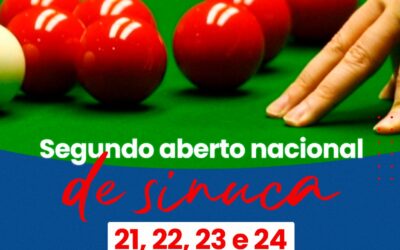 2º Aberto Nacional Clube Asbemge 🎱