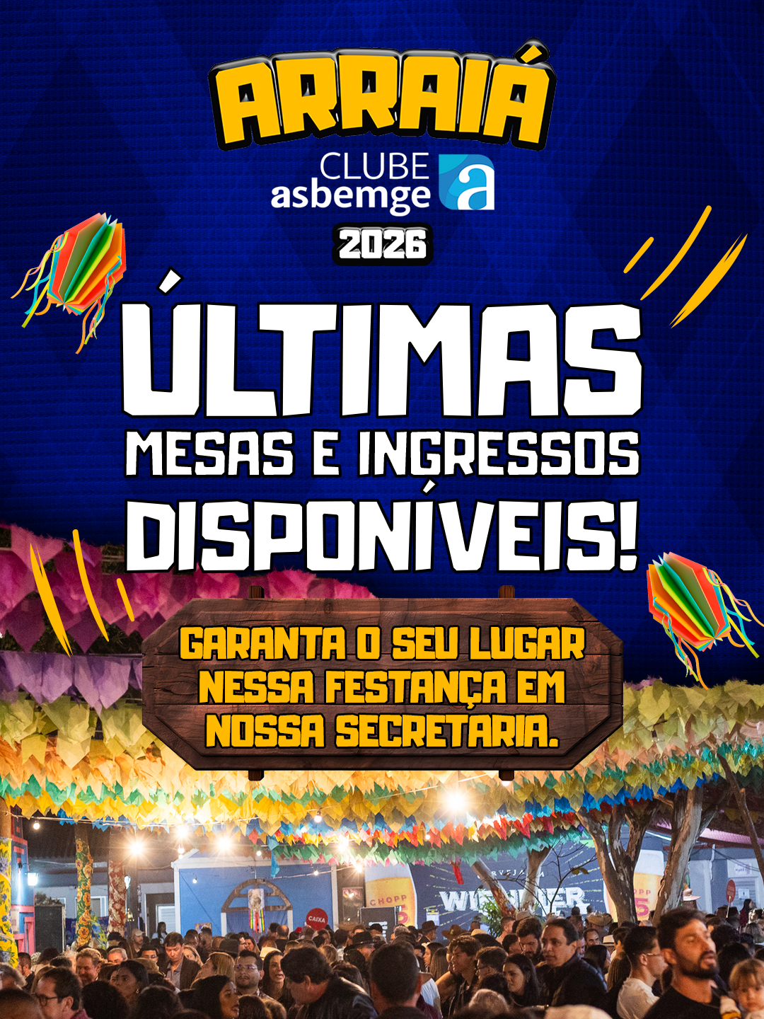 Última chamada!